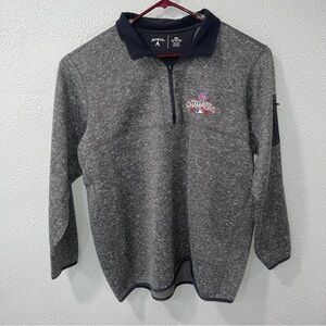 Antigua Chicago Cubs Fleece Pullover 1/4 Zip World Series Champion 2016 Size XXL
